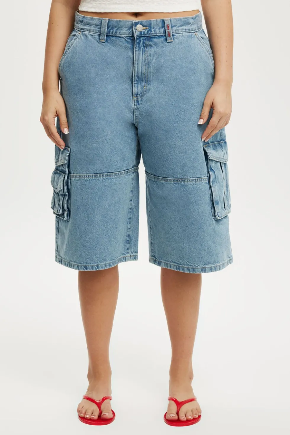 91 Baggy Denim Jort