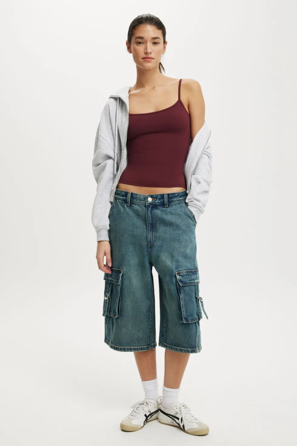 91 Baggy Denim Jort