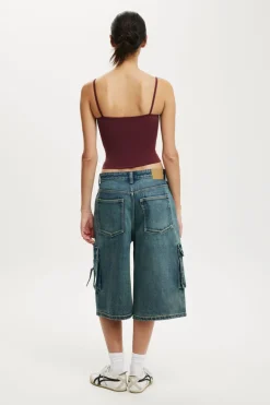 91 Baggy Denim Jort