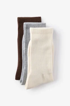 3 Pack Essential Crew Socks