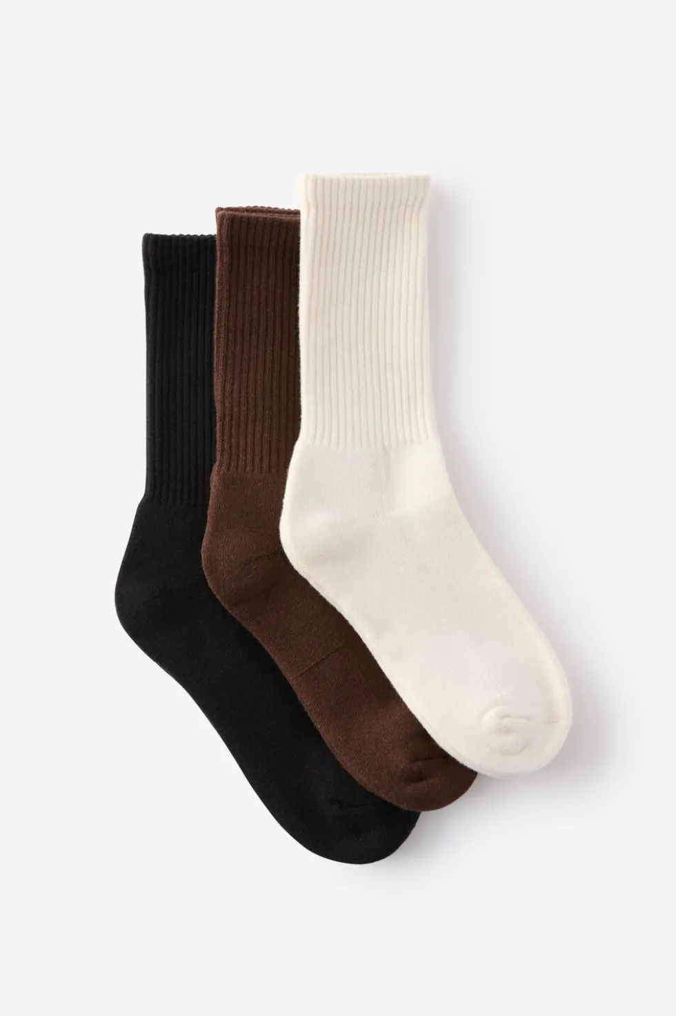 3 Pack Essential Crew Socks