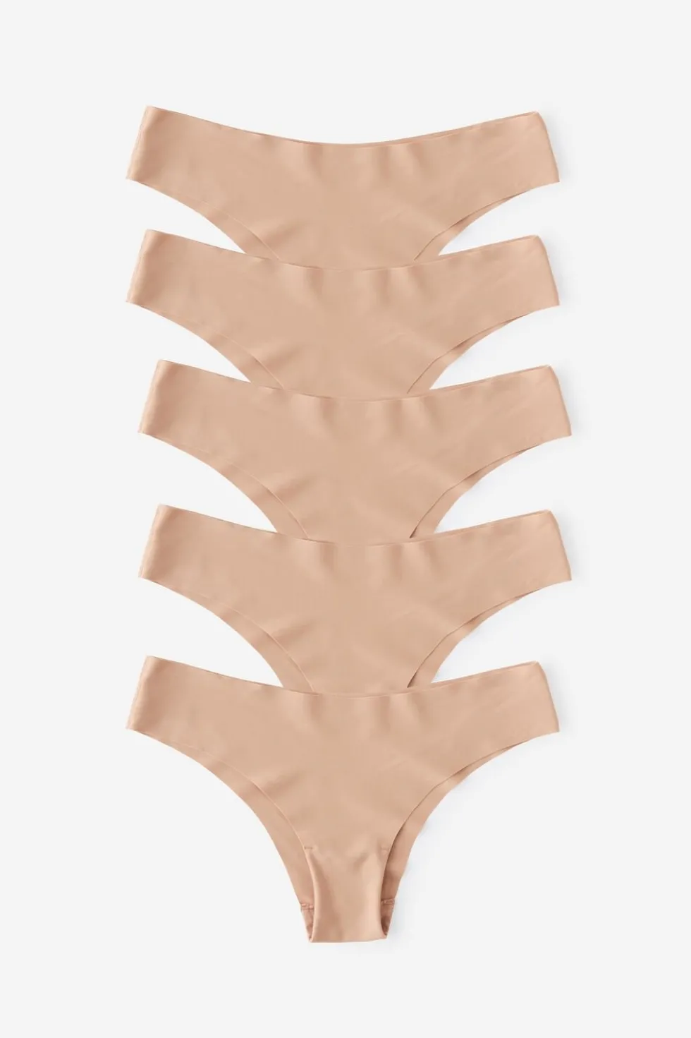 5 Pack Invisible Cheeky Brief