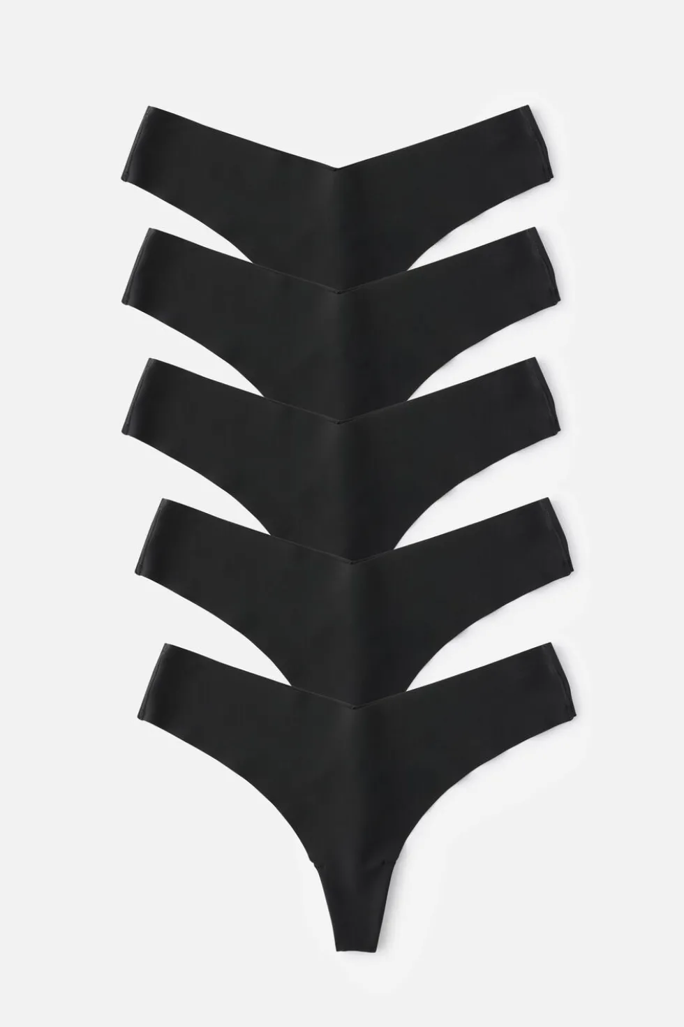 5 Pack Invisible Thong Brief