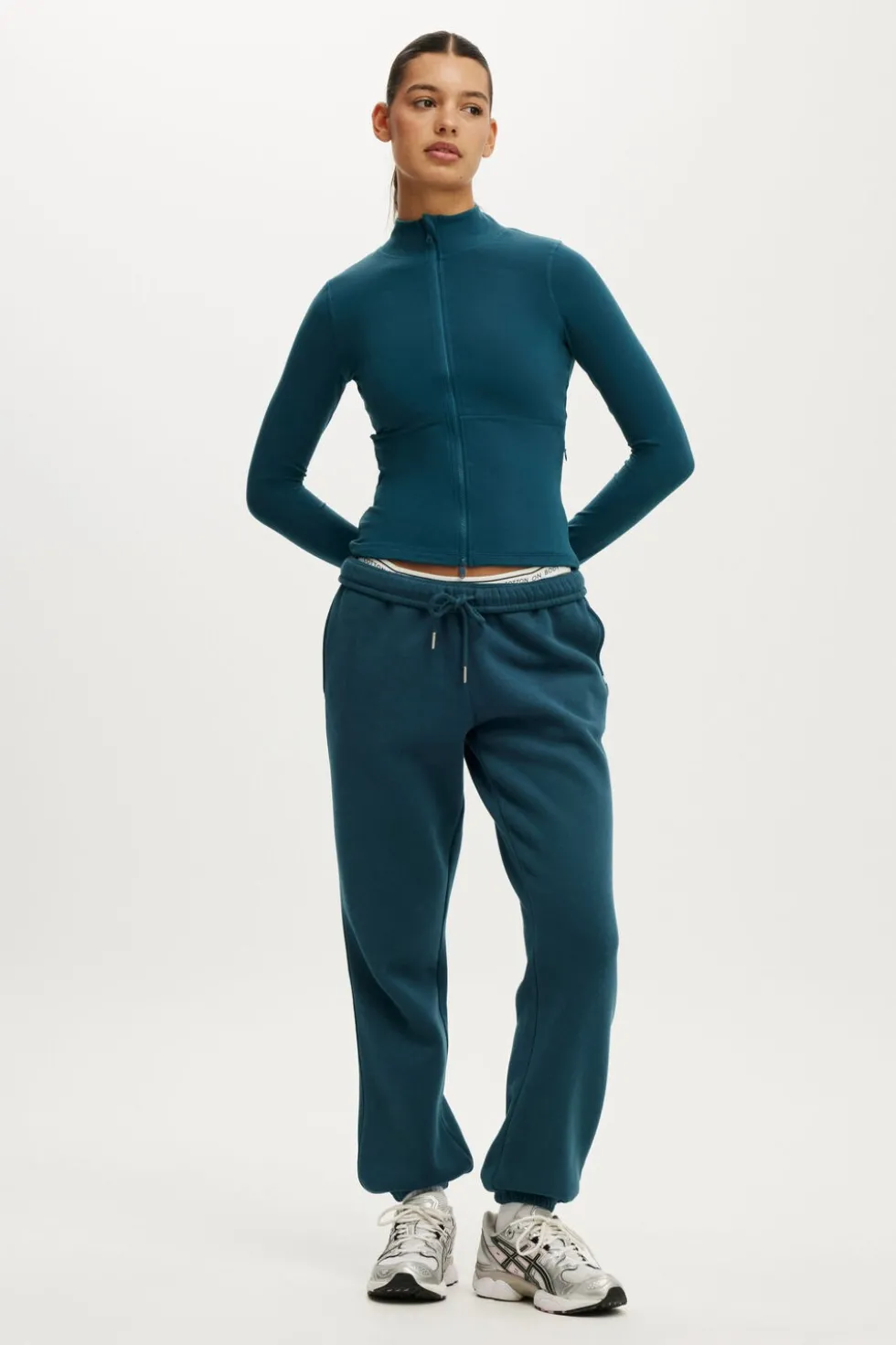 Active Core Zip Through Long Sleeve