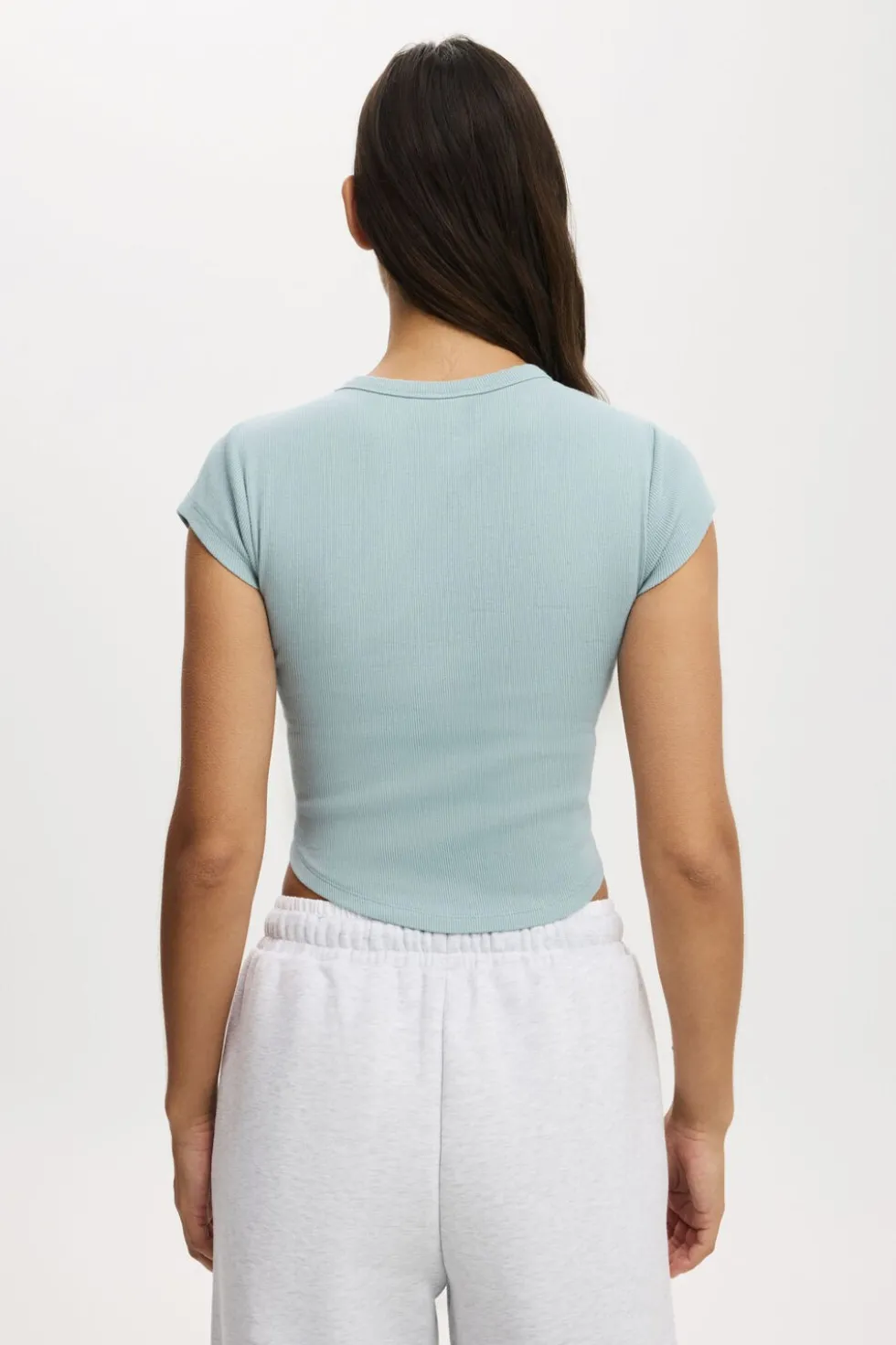 Active Curved Hem Baby Tee