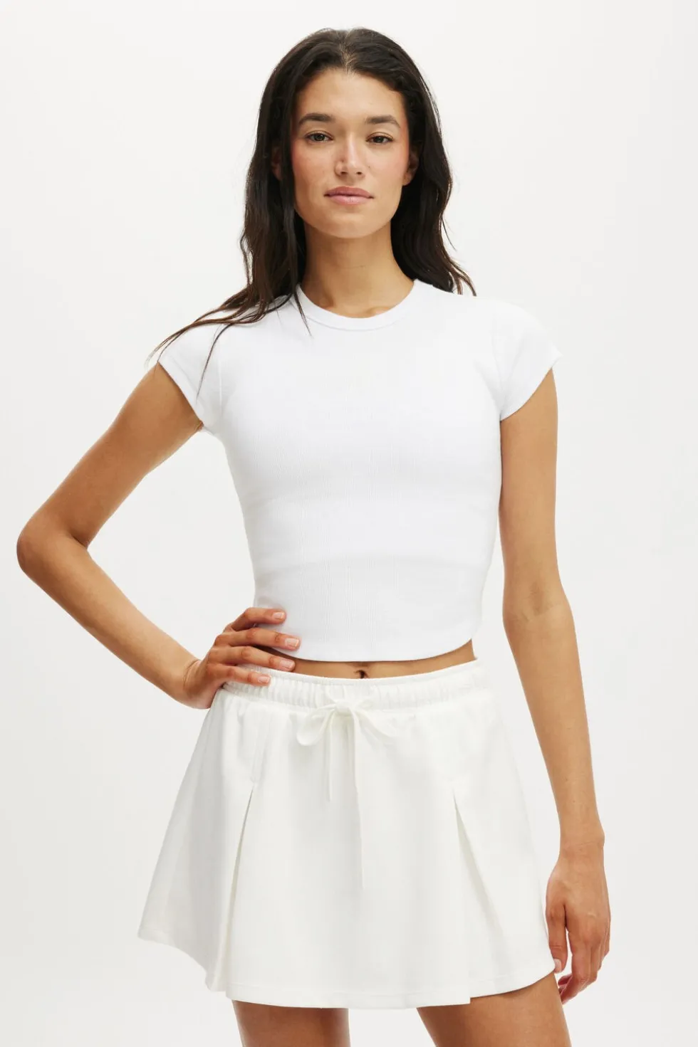 Active Curved Hem Baby Tee