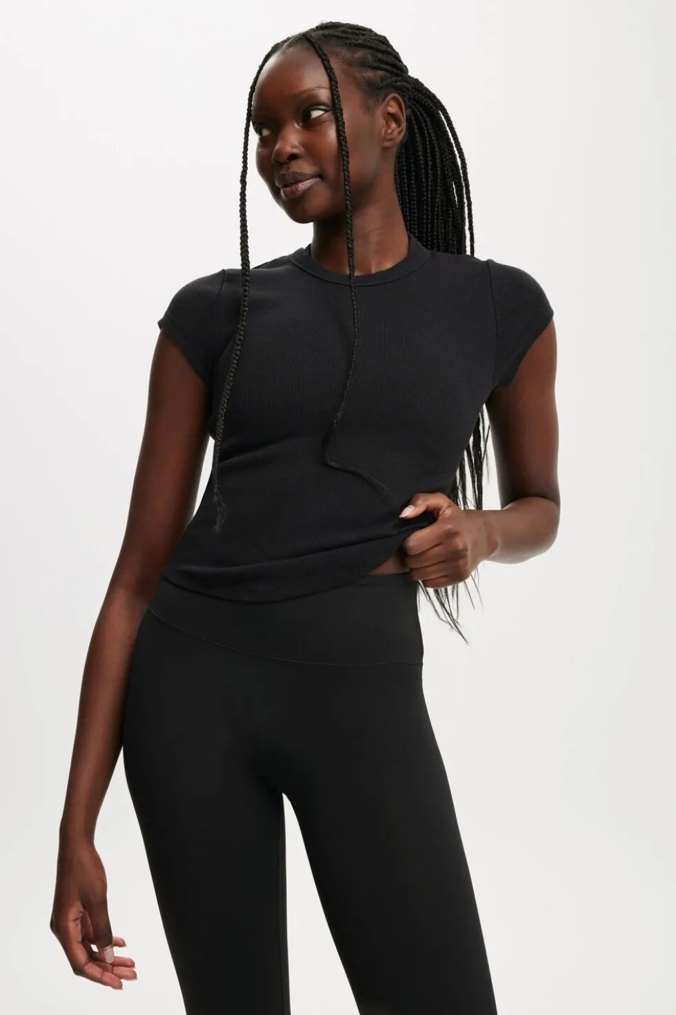 Active Curved Hem Baby Tee