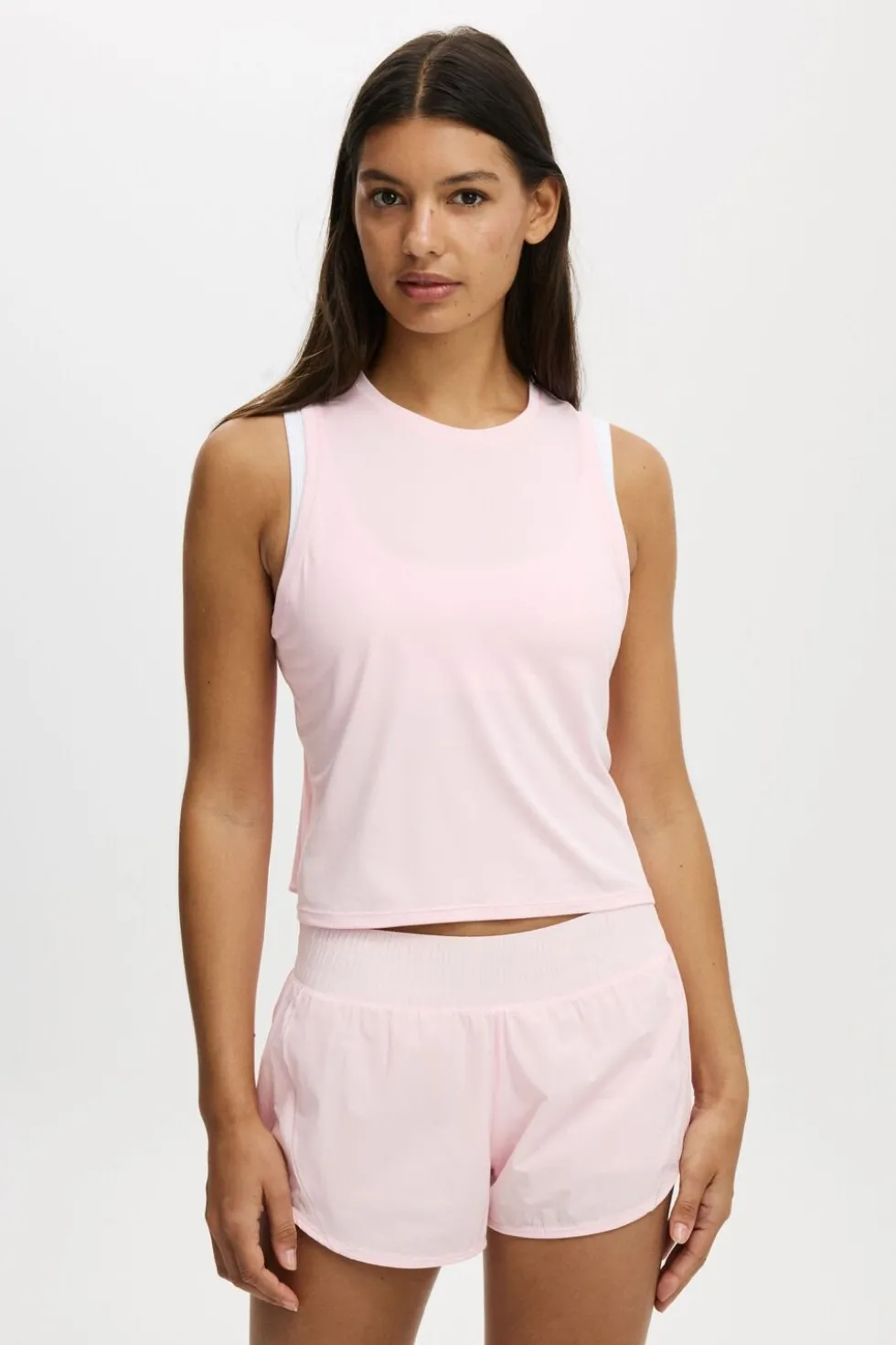 Active Open Back Muscle Tank