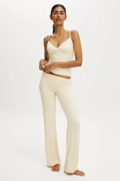 Airy Soft Roll Waist Pant
