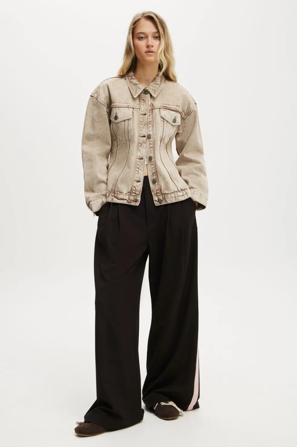 Alva Cinched Denim Jacket