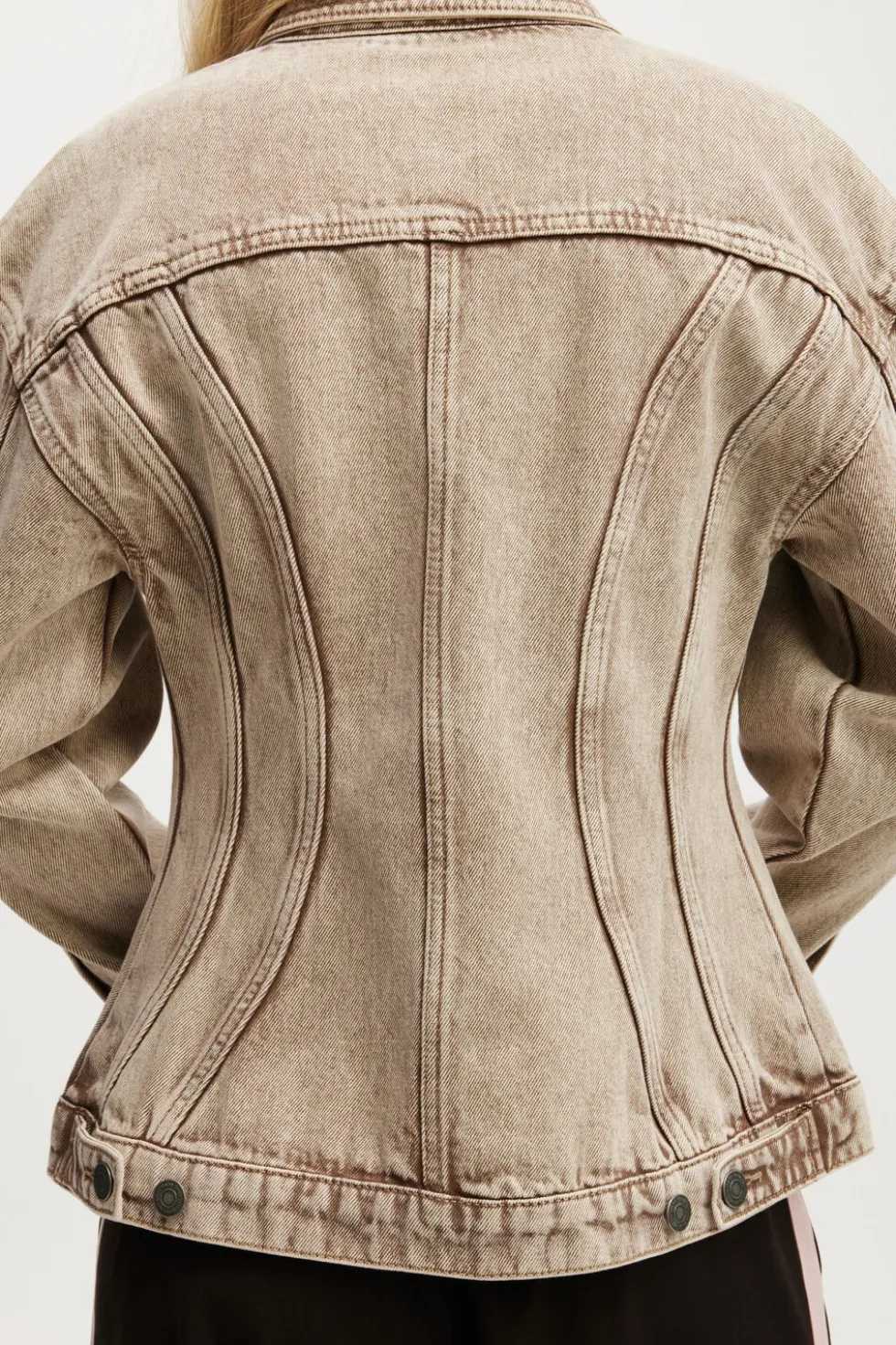 Alva Cinched Denim Jacket