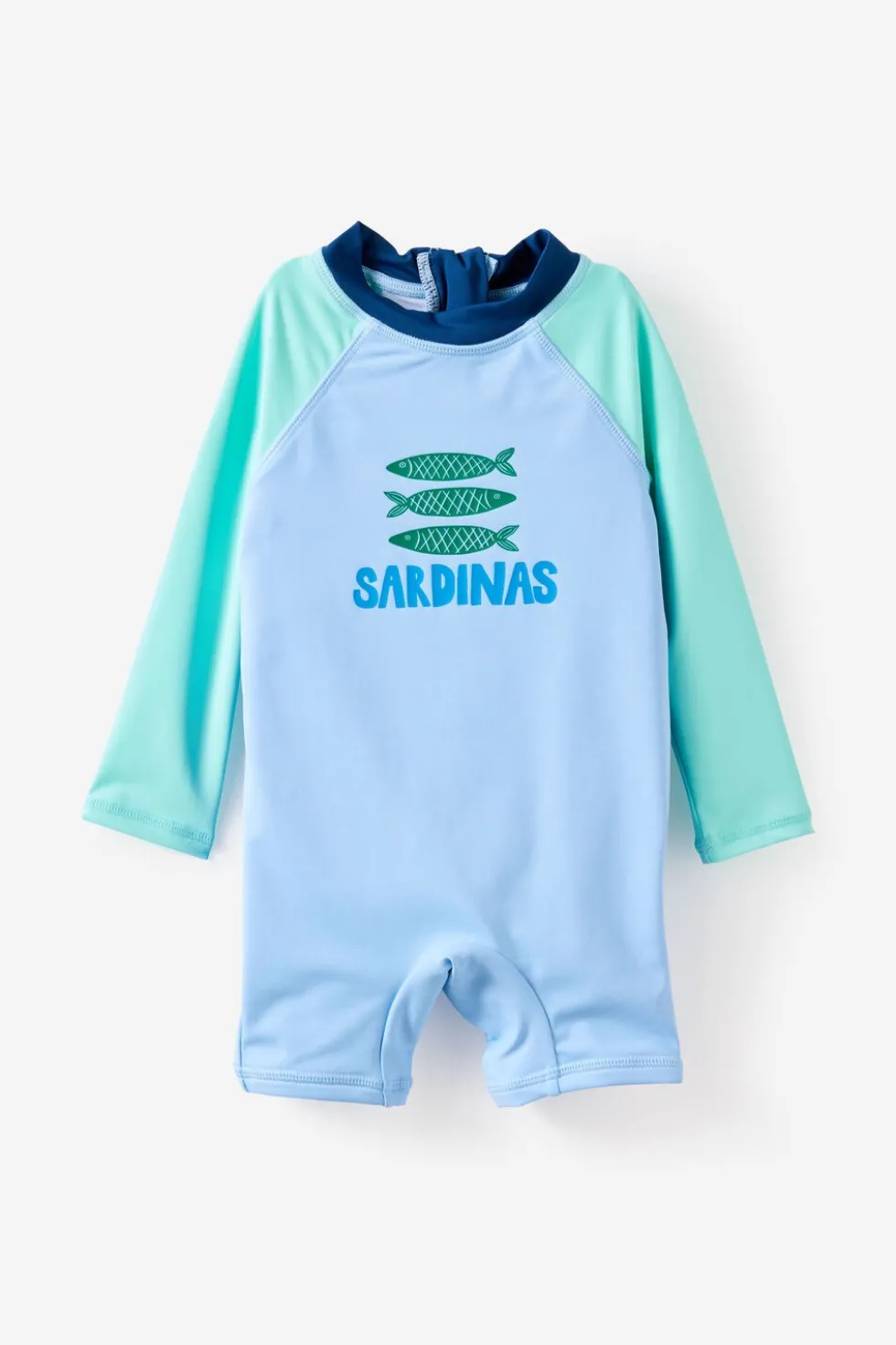 Baby Long Sleeve All In One Swimsuit