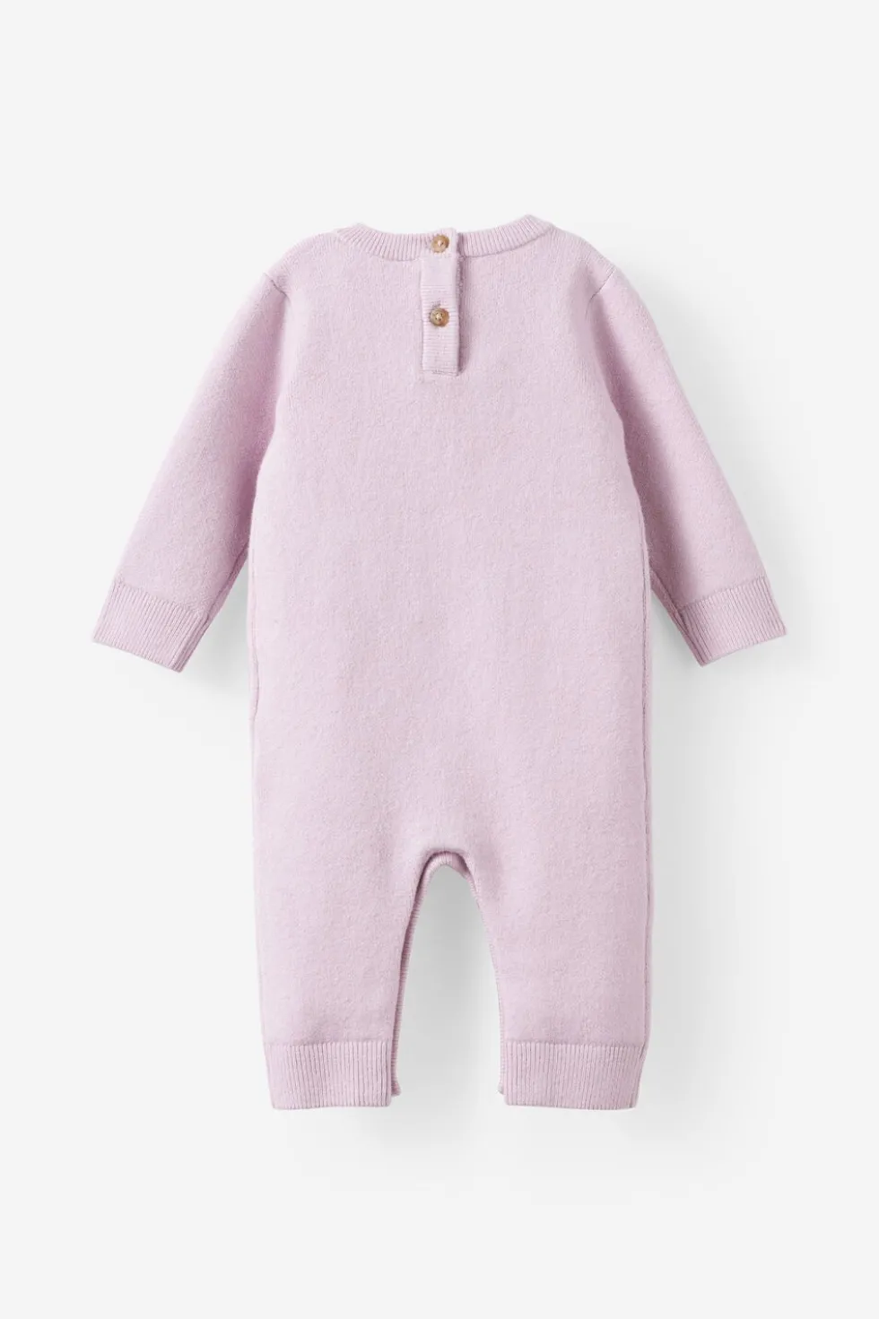 Baby Organic Knit Long Sleeve All In One
