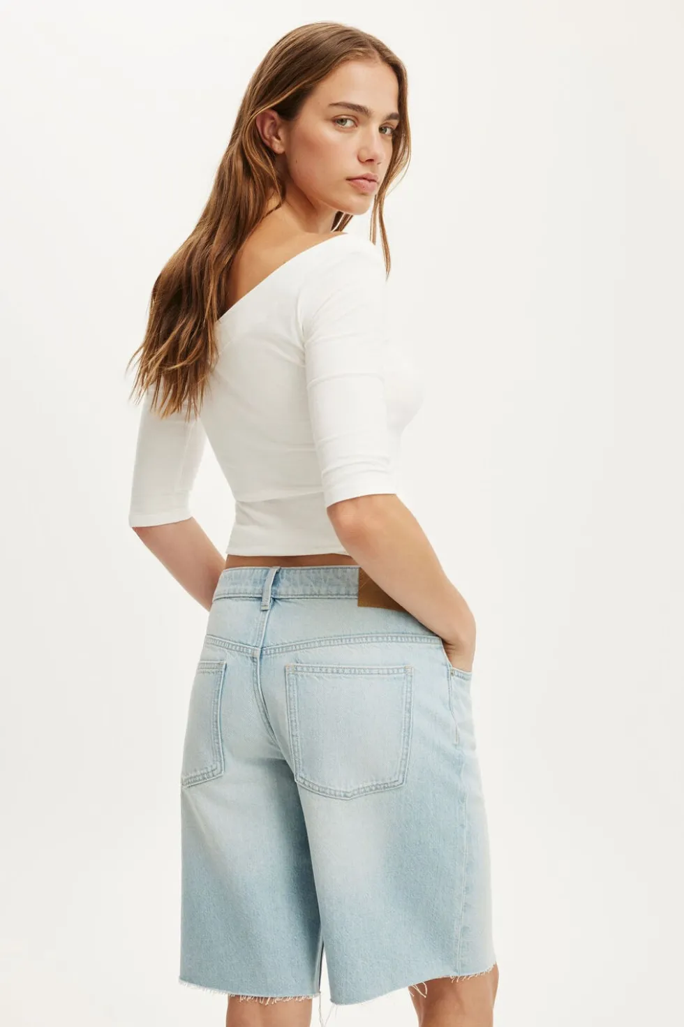 Baggy Denim Short