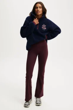 Balance Half Zip Sherpa Pullover Jacket