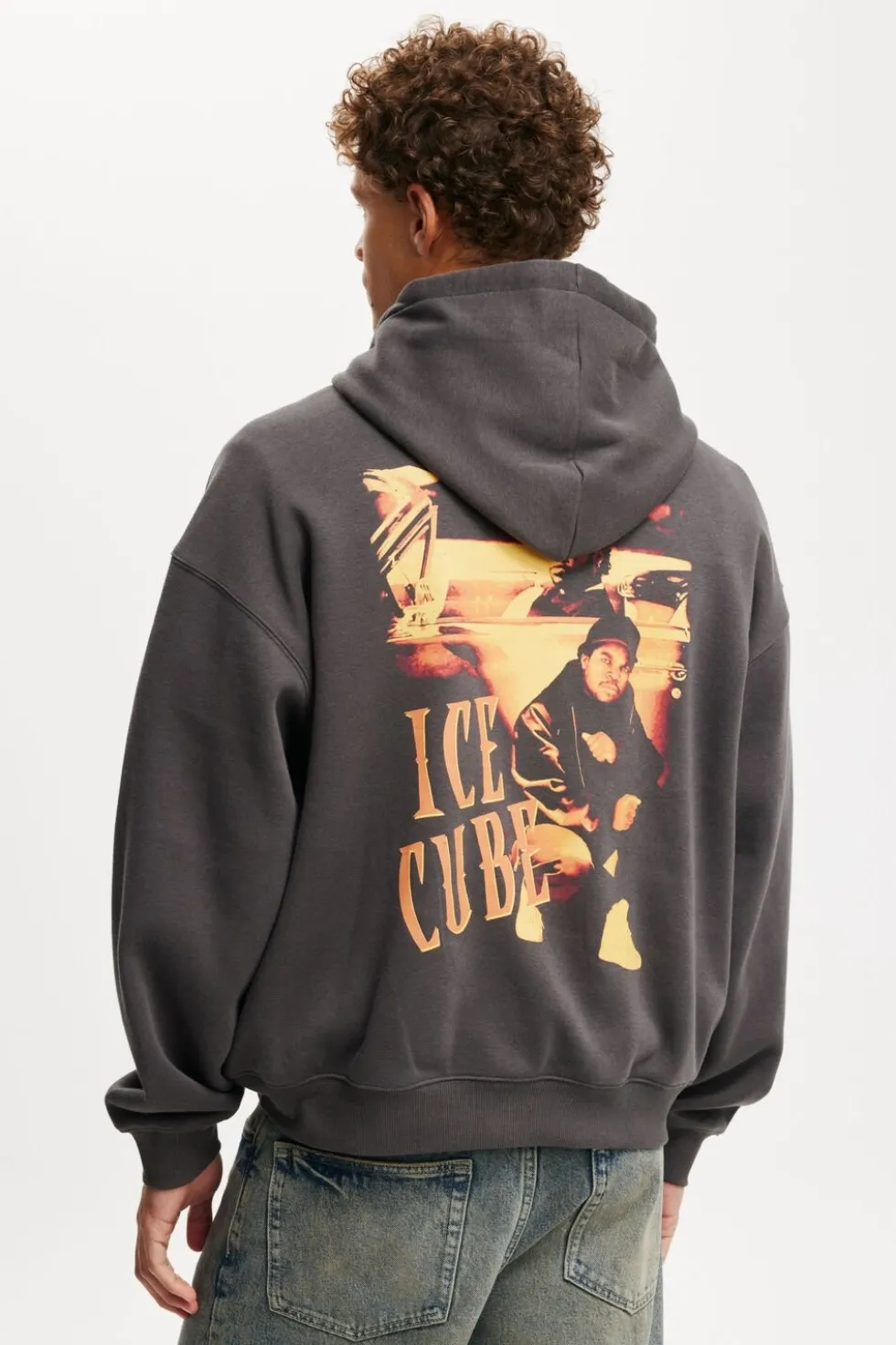 Biggie Smalls Box Fit Music Hoodie