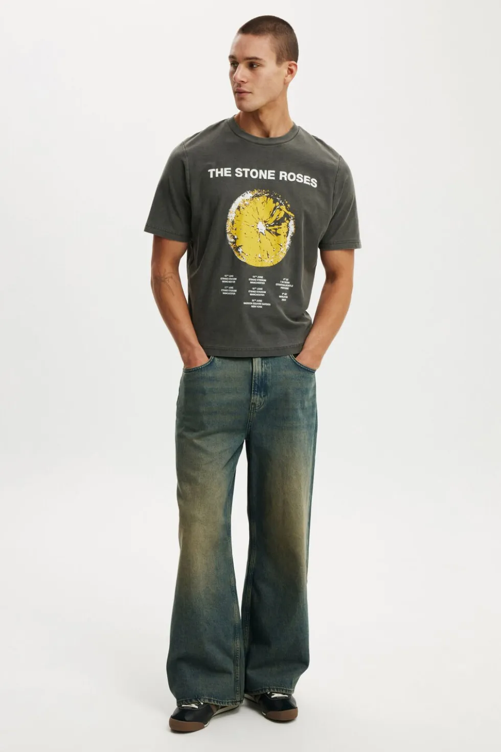 Bob Marley Cropped Fit Music T-Shirt
