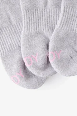 Body Qtr Crew Sock 3Pk