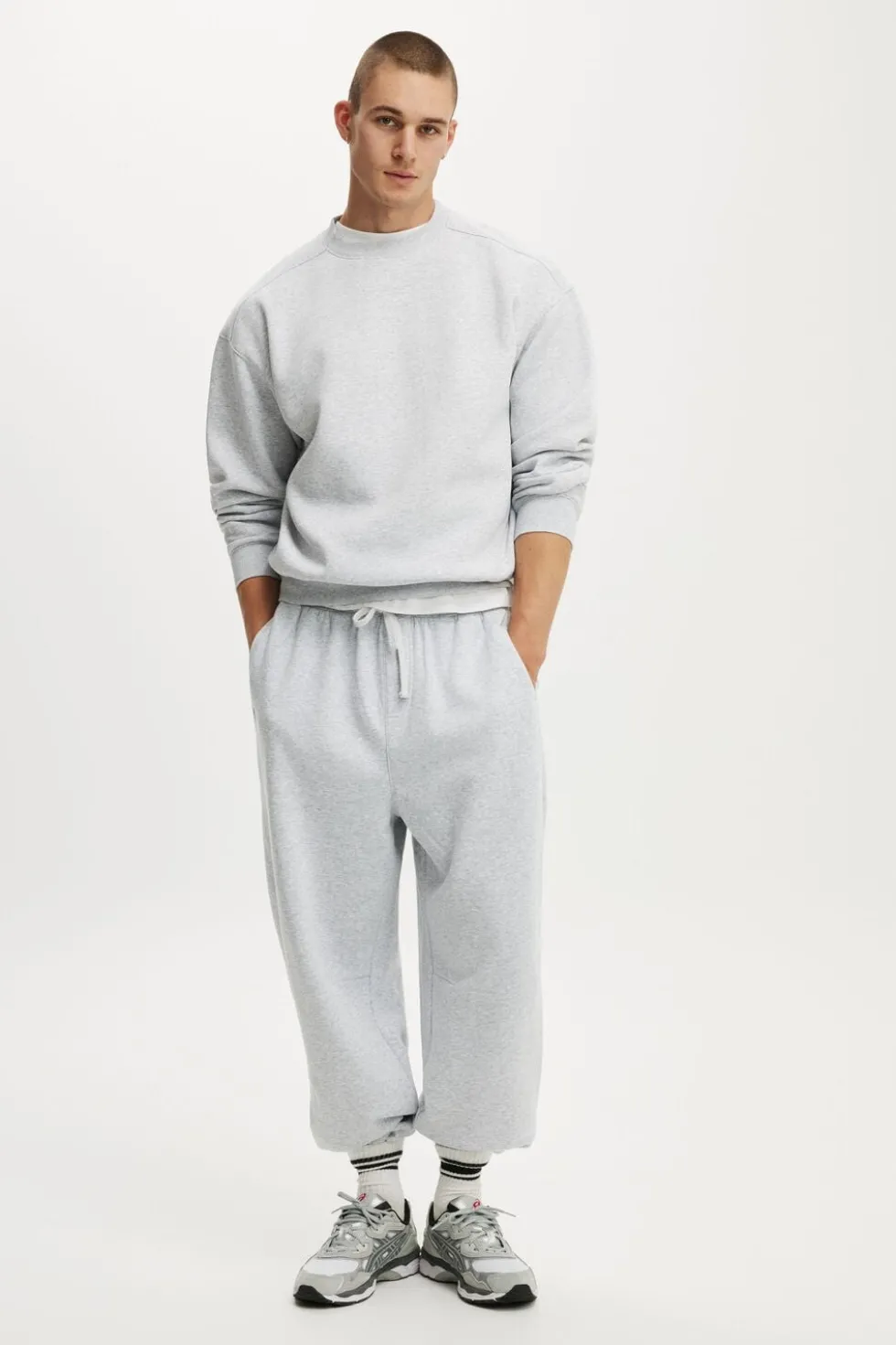 Box Fit Crew Sweater