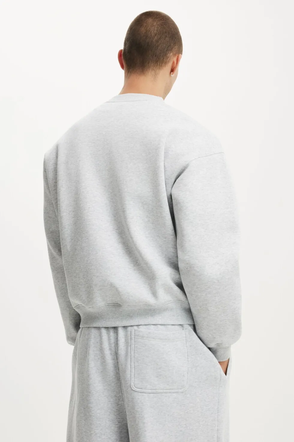 Box Fit Crew Sweater