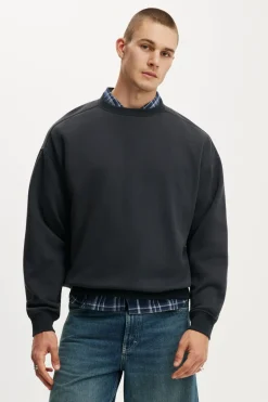Box Fit Crew Sweater
