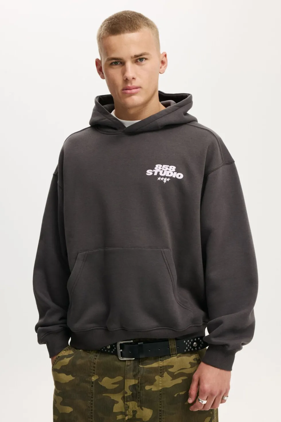 Box Fit Graphic Hoodie