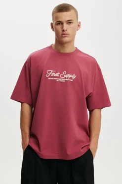 Box Fit Text T-Shirt