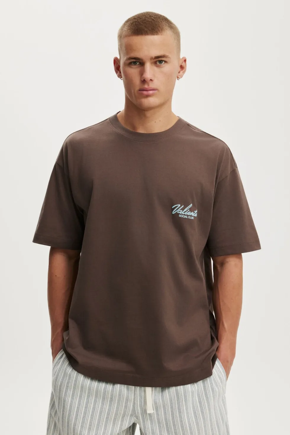Box Fit Text T-Shirt