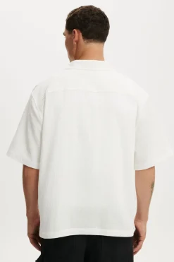 Boxy Fit Short Sleeve Shirt