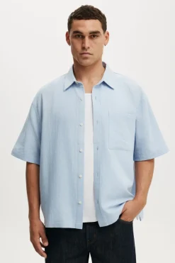 Boxy Fit Short Sleeve Shirt