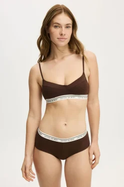 Branded Cotton Cheeky Boyshort