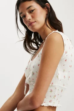 Chloe Shirred Short Sleeve Top