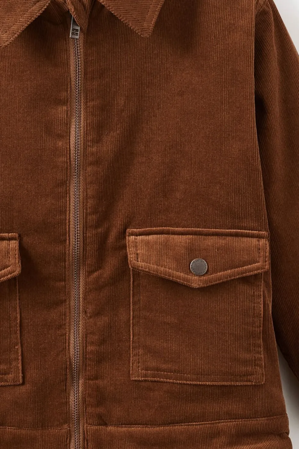 Cody Cord Zip Through Jacket
