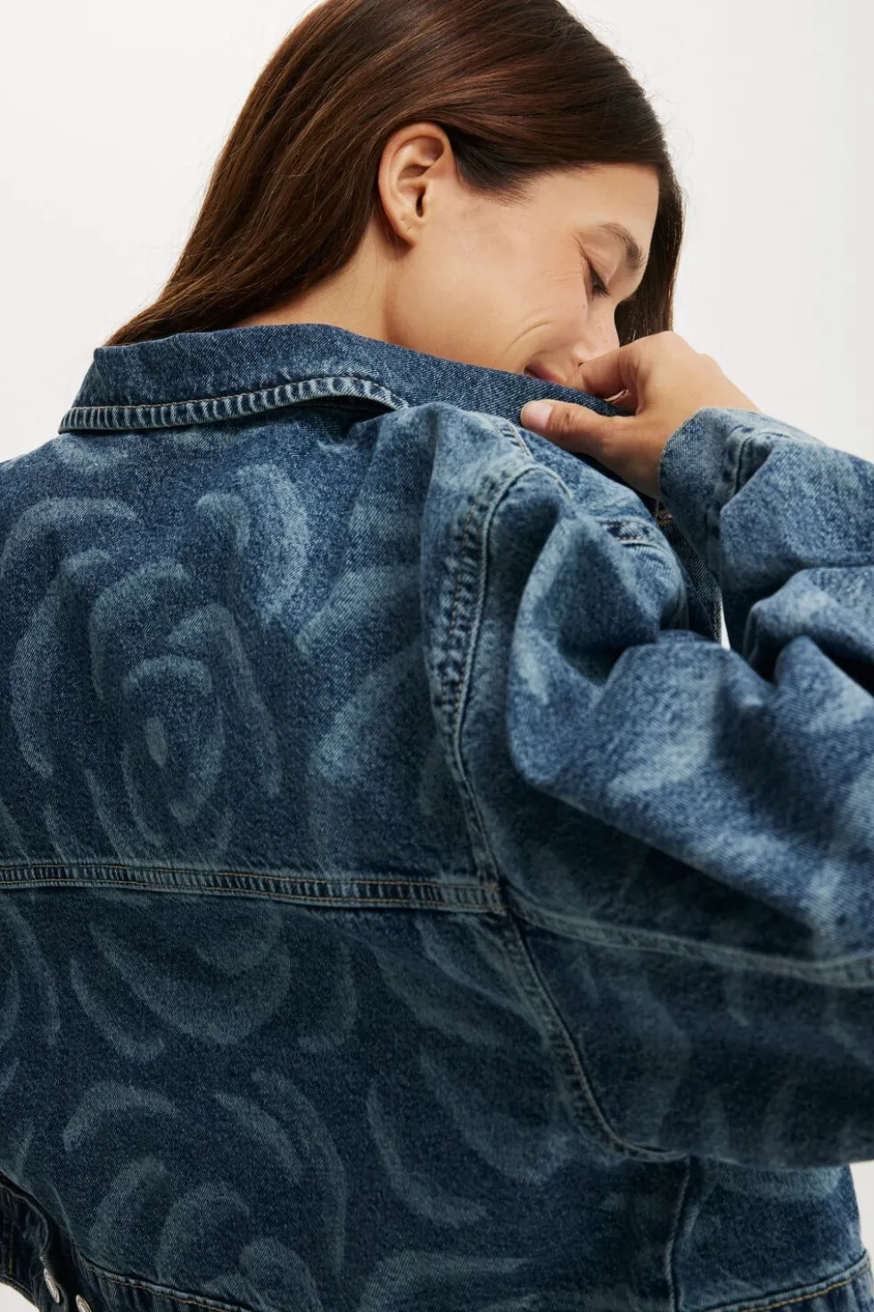 Cropped Denim Jacket