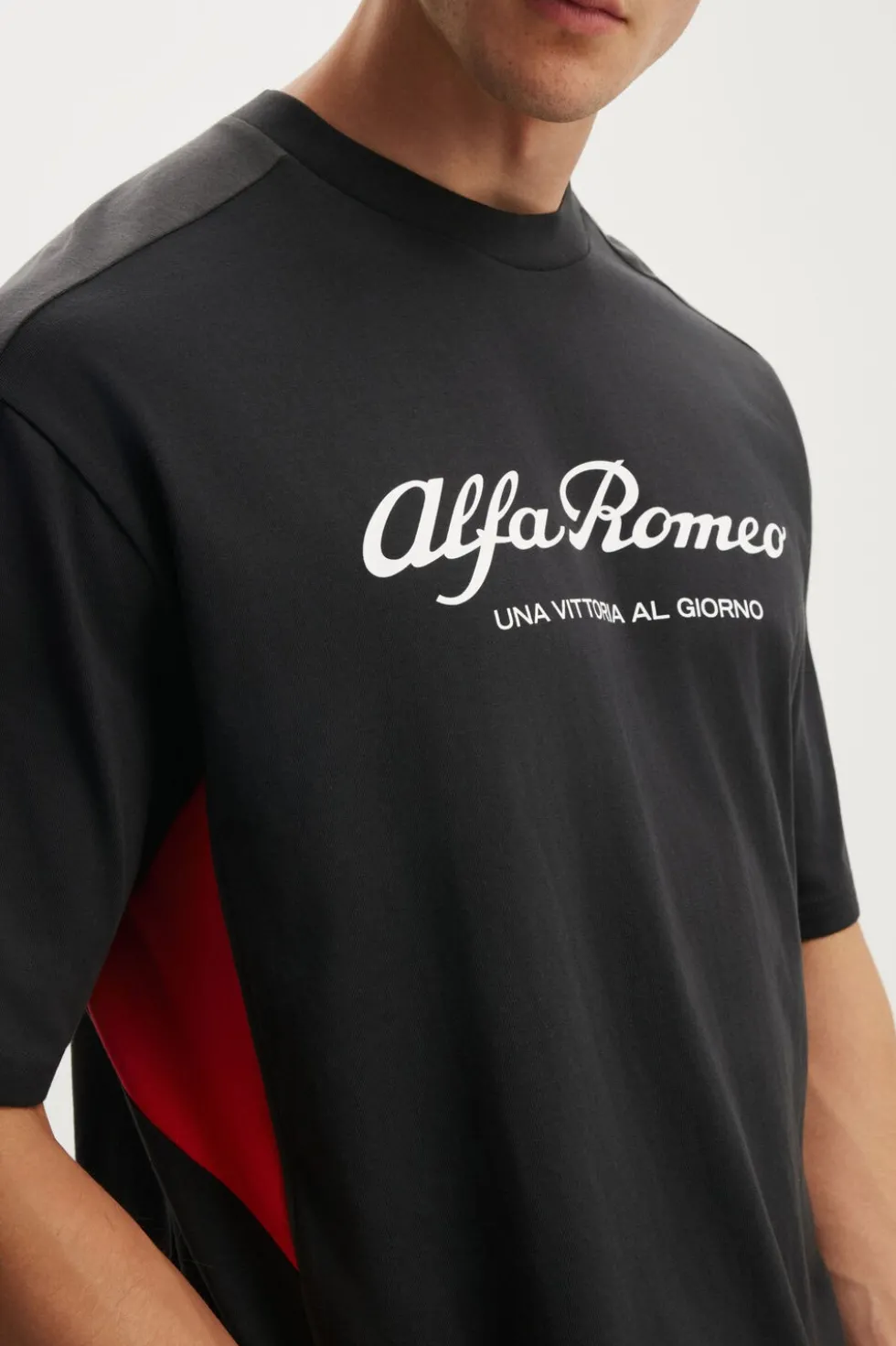 Cropped Fit Alfa Romeo T-Shirt