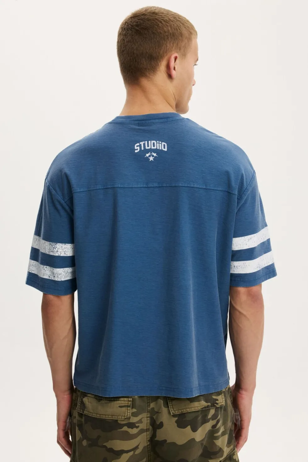 Cropped Fit Graphic T-Shirt