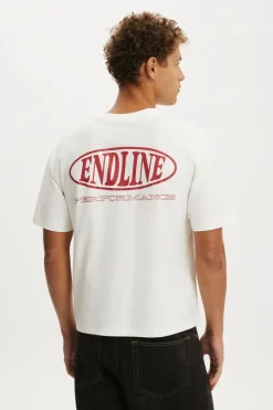 Cropped Fit Graphic T-Shirt