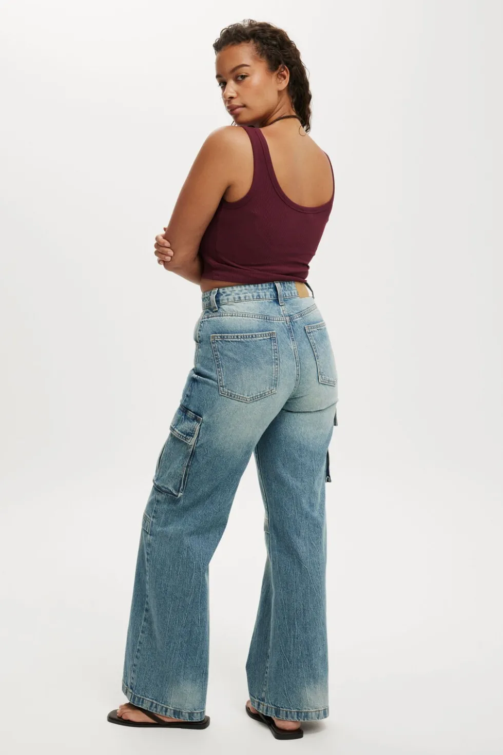 Curvy Cargo Wide Jean