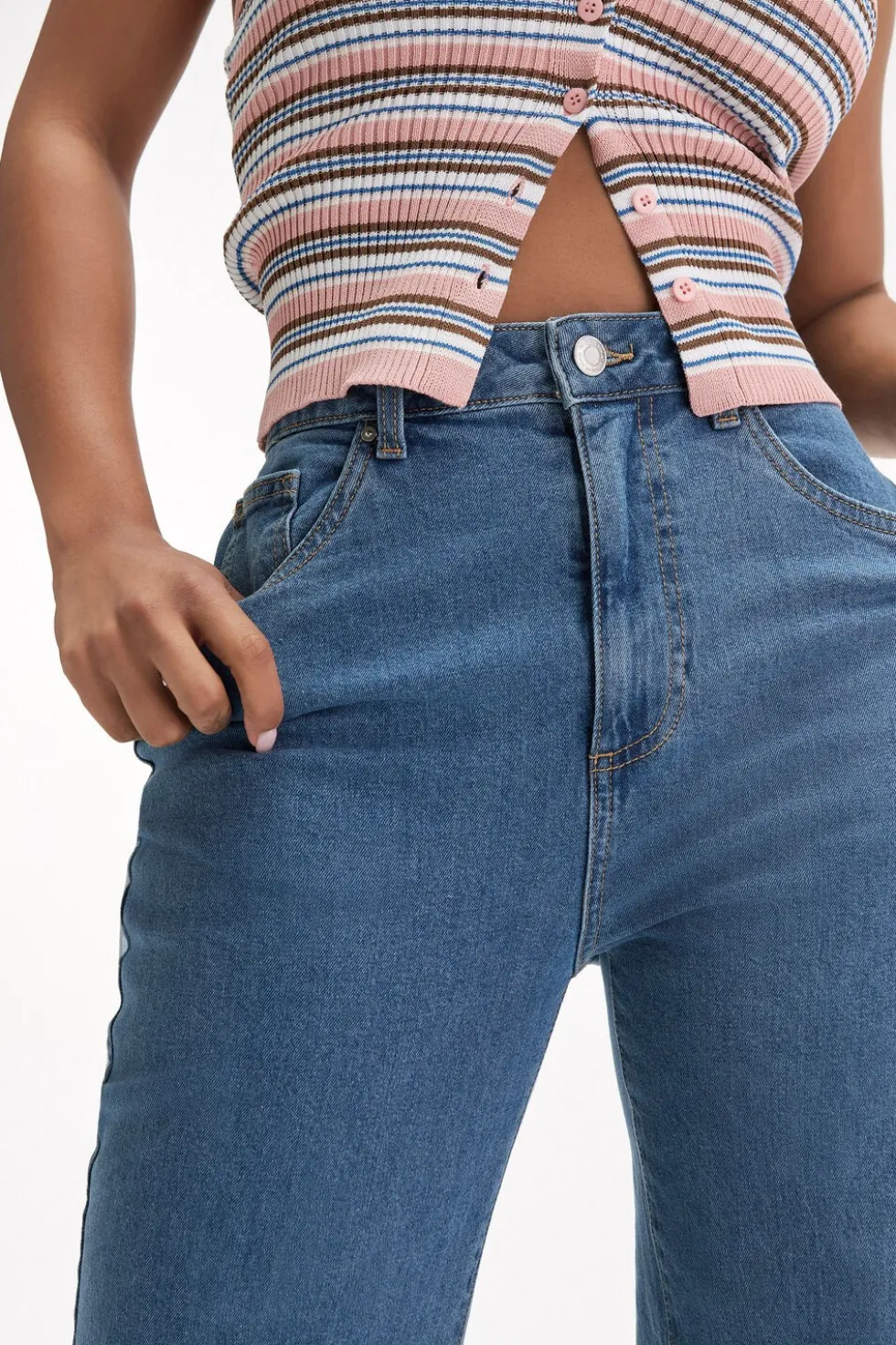 Curvy Stretch Straight Jean