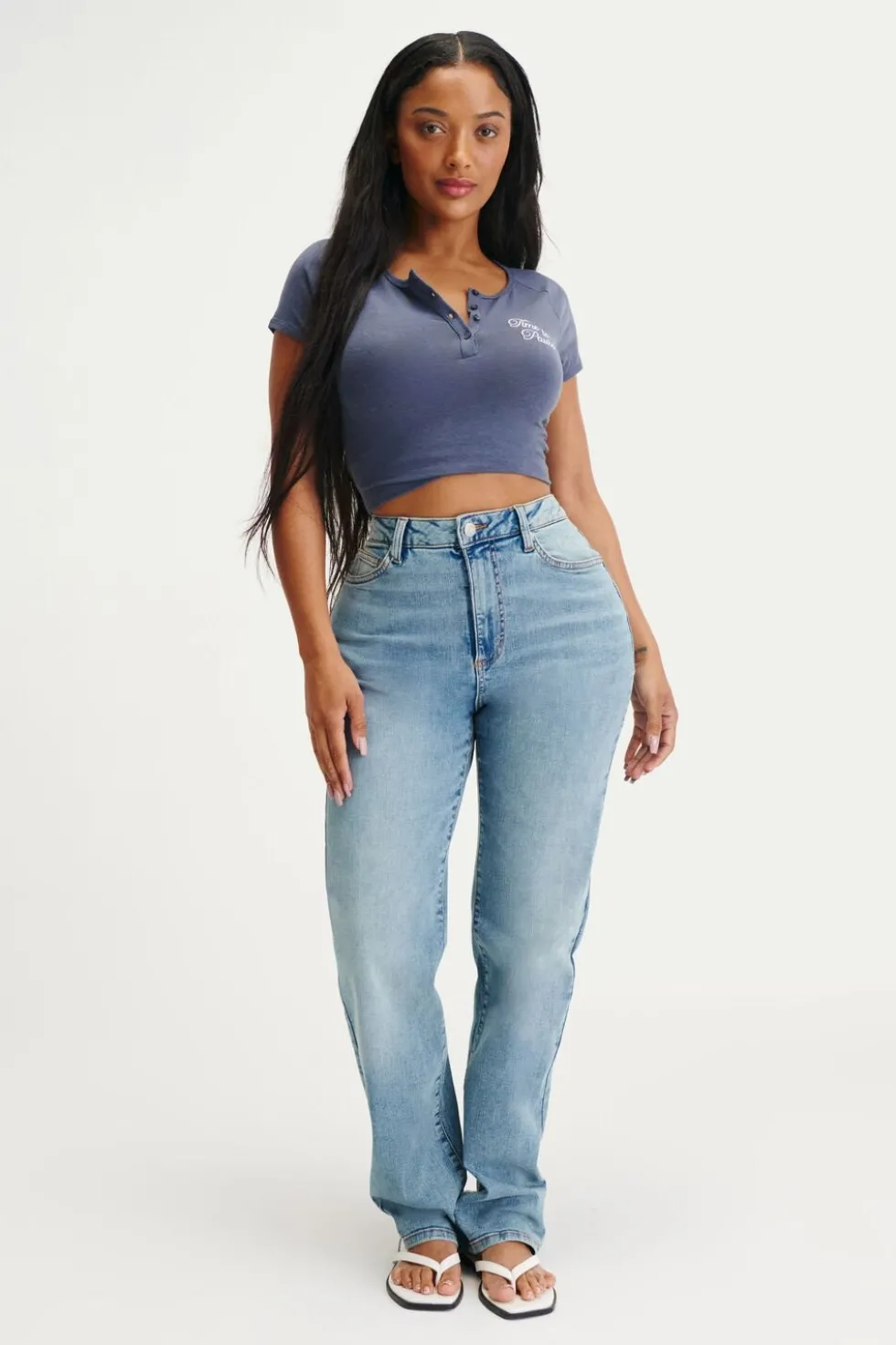 Curvy Stretch Straight Jean