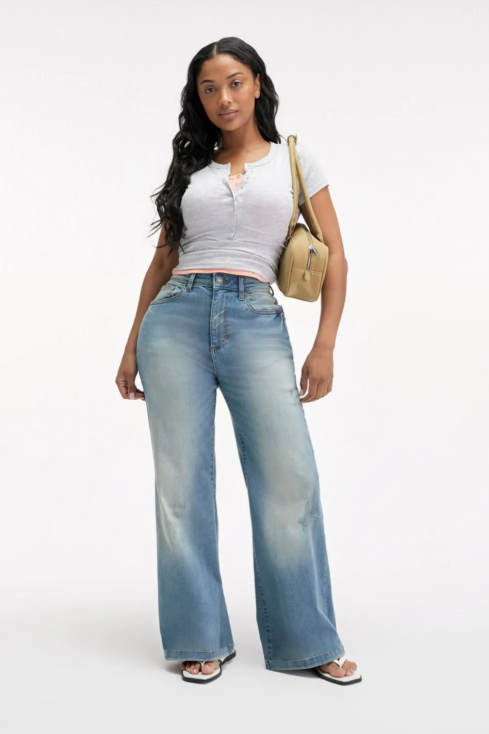 Curvy Stretch Wide Jean