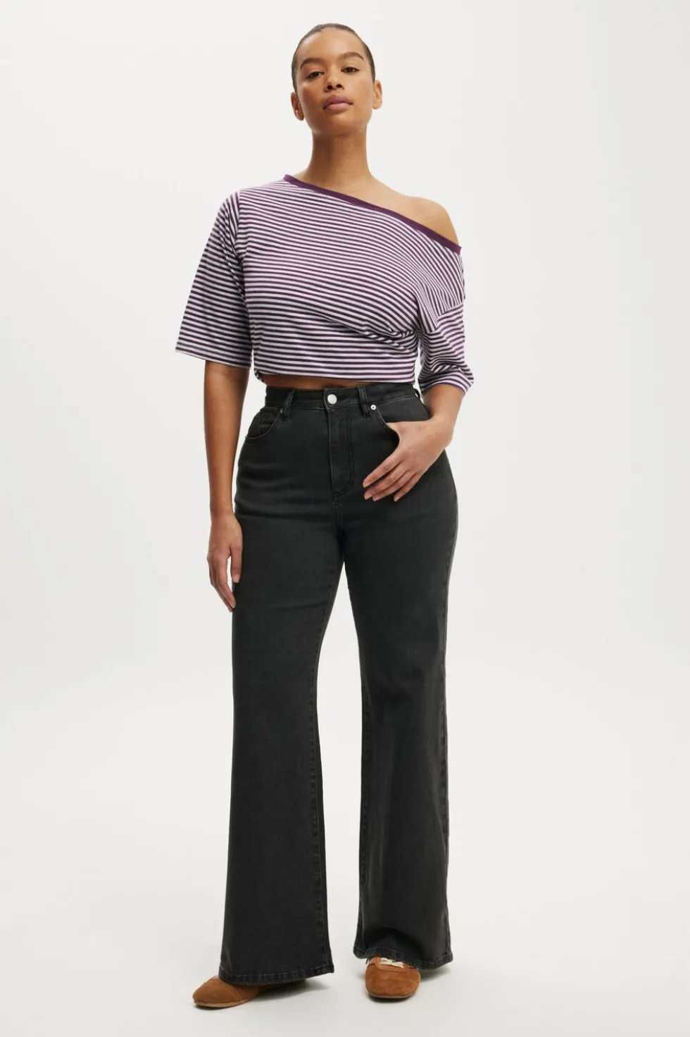 Curvy Stretch Wide Jean