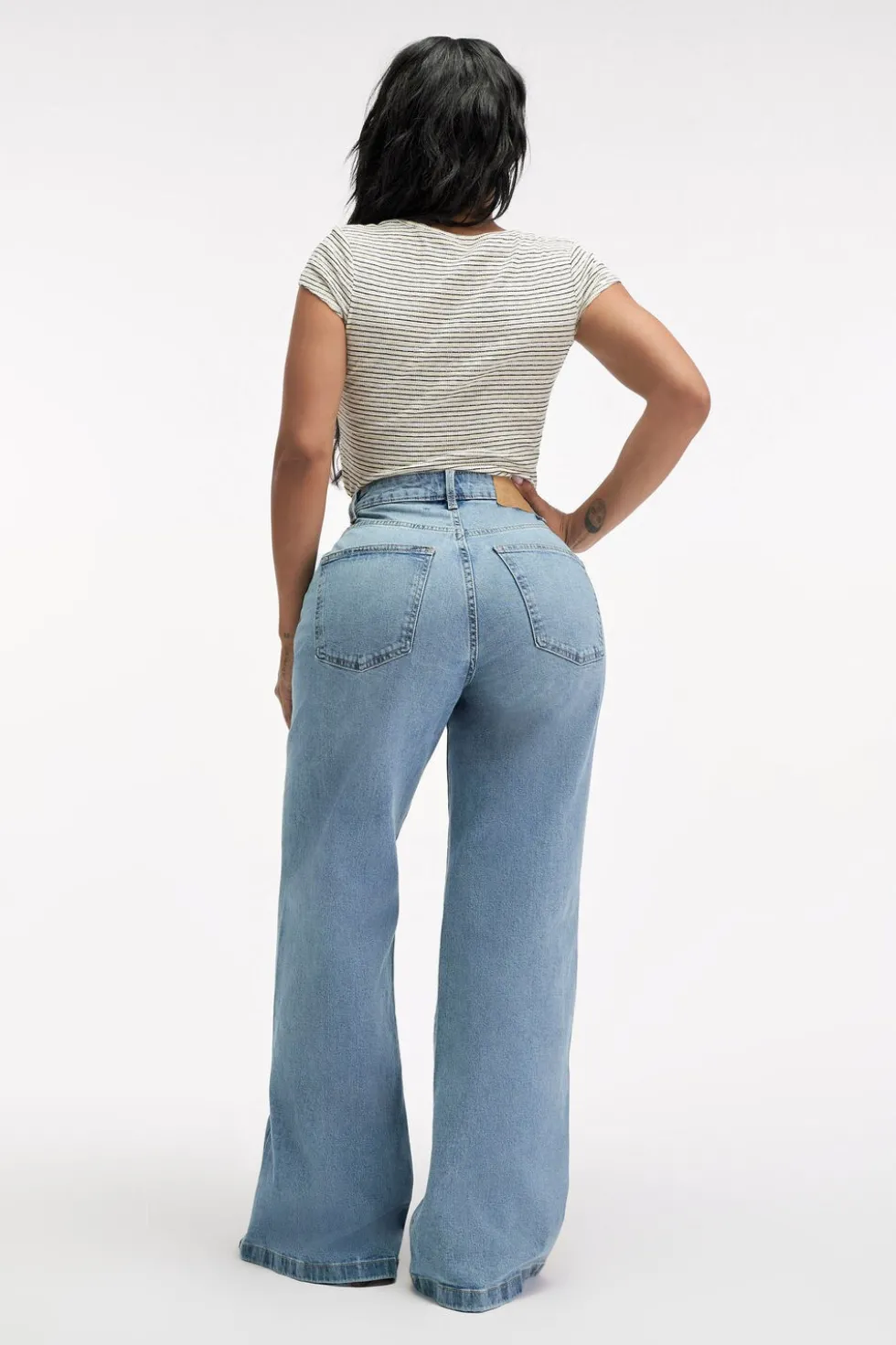 Curvy Stretch Wide Jean