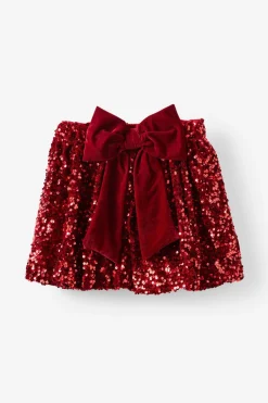 Daisy Embellished Bow Bubble Skirt