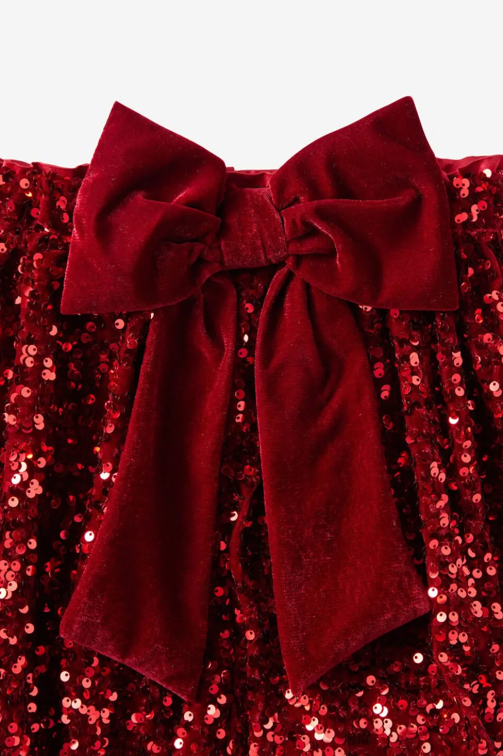 Daisy Embellished Bow Bubble Skirt