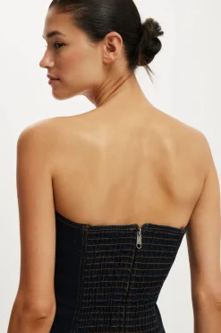 Denim Corset