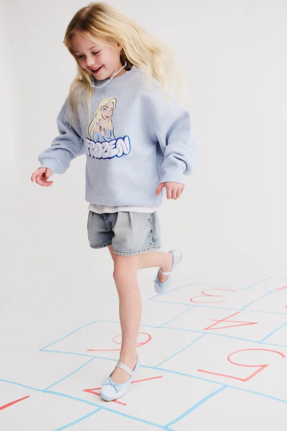 Disney Mickey Mouse Oversized Crew Fleece