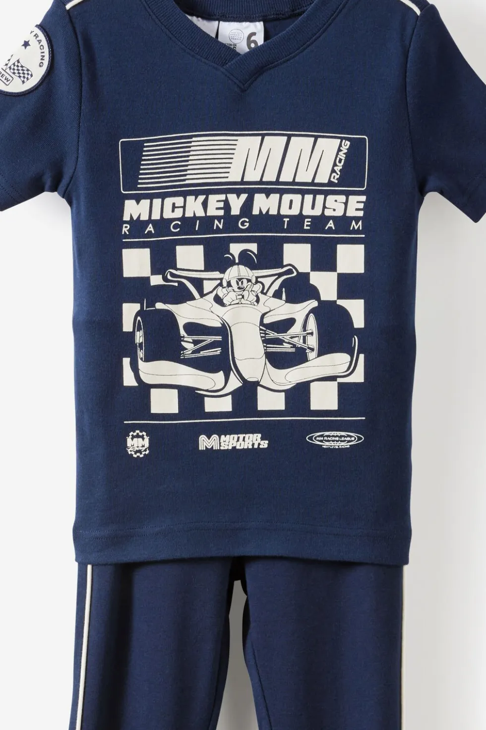 Disney Mickey Mouse V Neck Short/Long Pyjama Set