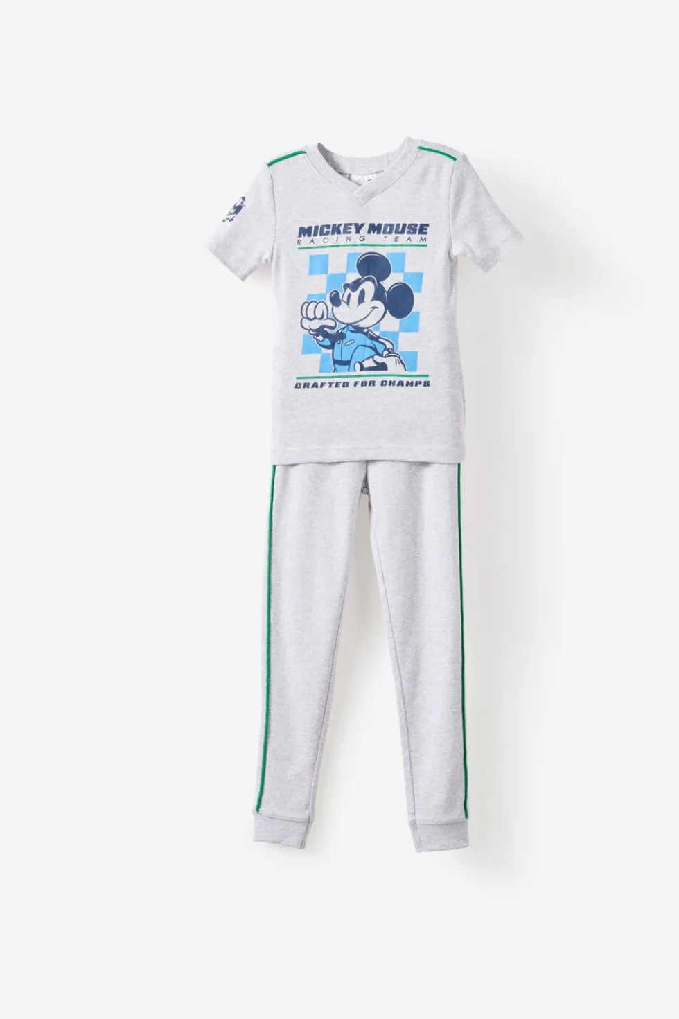 Disney Mickey Mouse V Neck Short/Long Pyjama Set