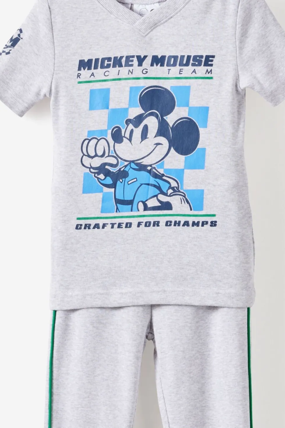 Disney Mickey Mouse V Neck Short/Long Pyjama Set